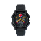 Reloj Hombre Selección Colombia (Marco Negro-Tablero Negro)