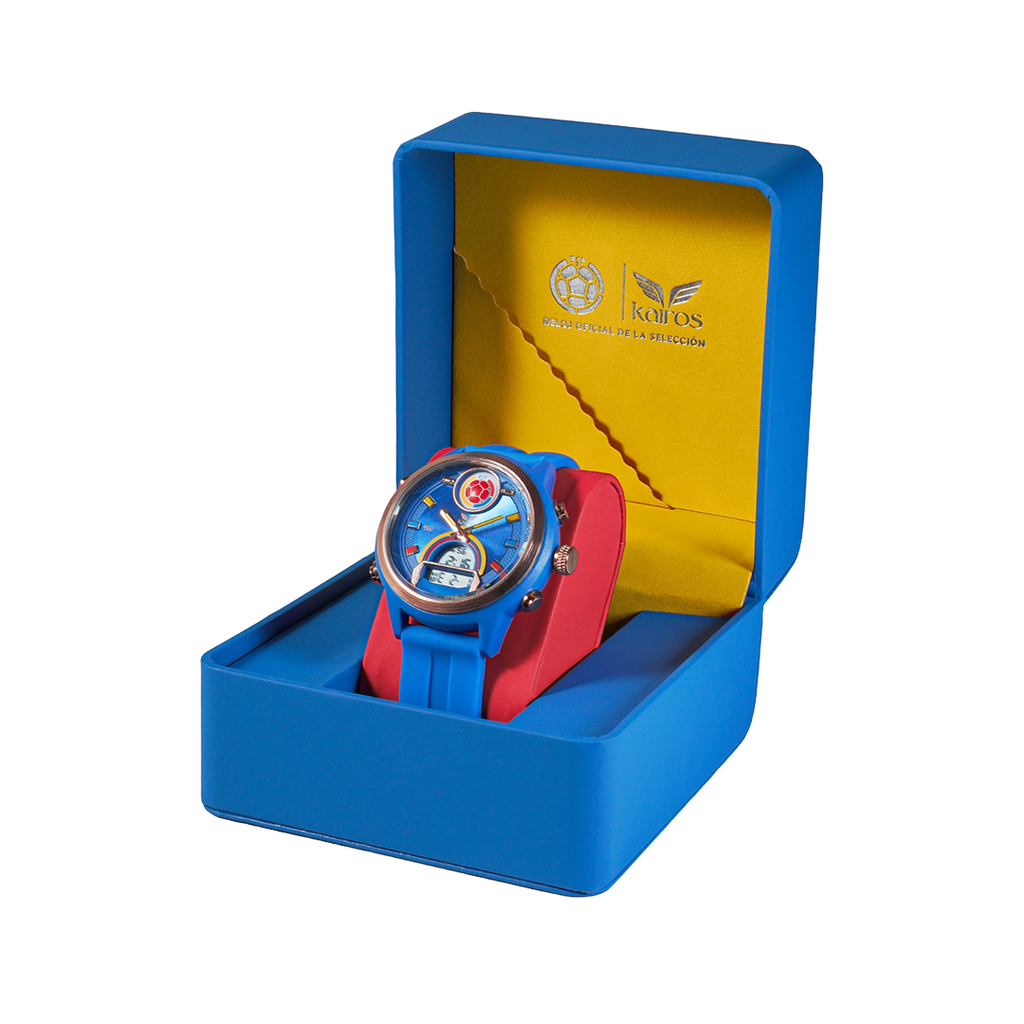 Reloj Unisex Selección Colombia (Azul)