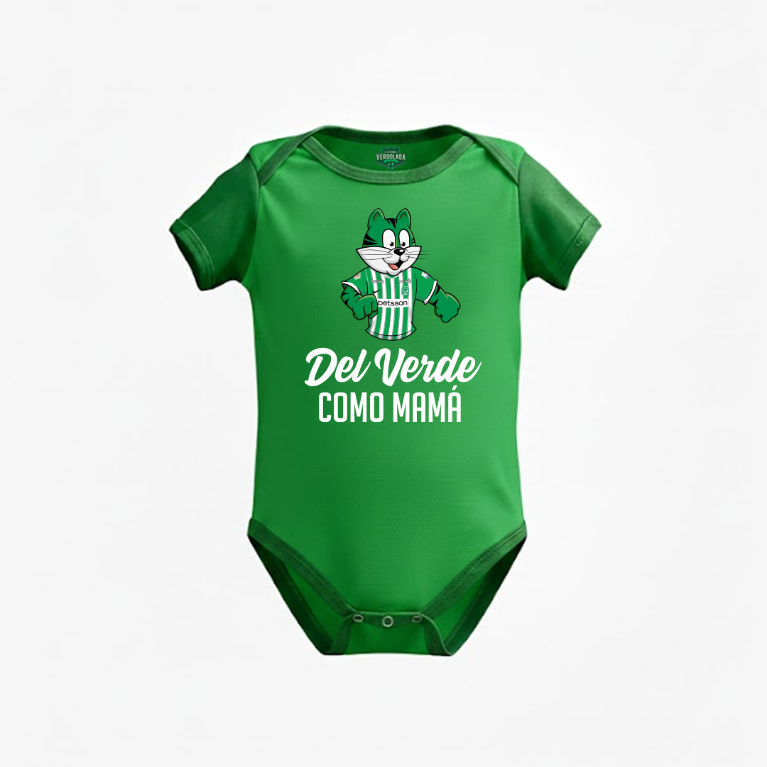 Mameluco Del Verde como Mamá